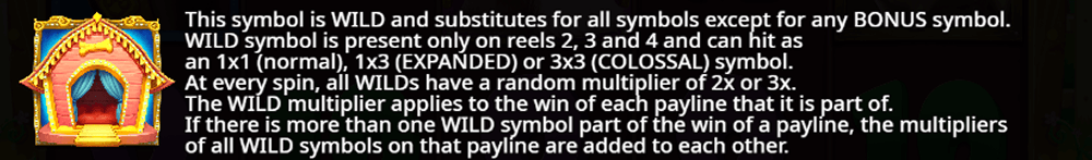 WILD symbols with multipliers in The Big Dog House